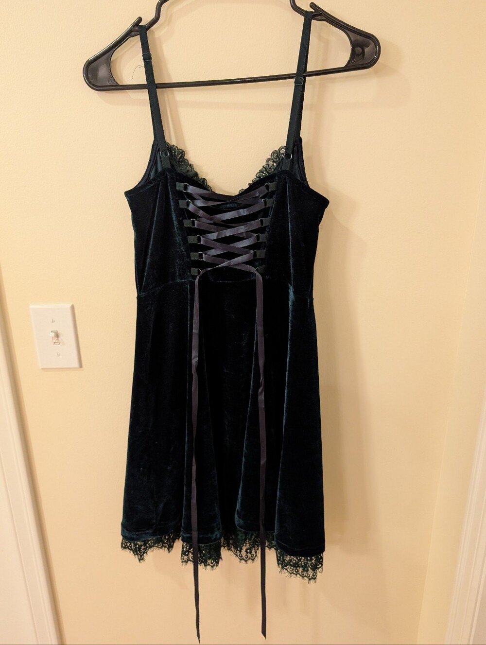 Killstar | Moonstruck Velvet Mini Dress - Picture 2 of 6